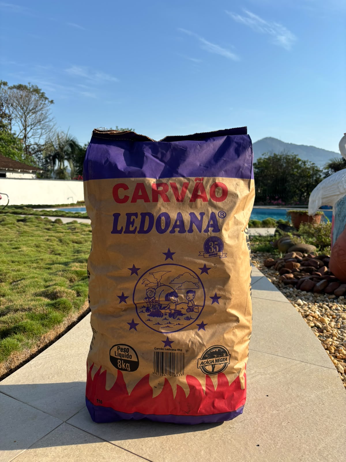 Carvão vegetal 8kg