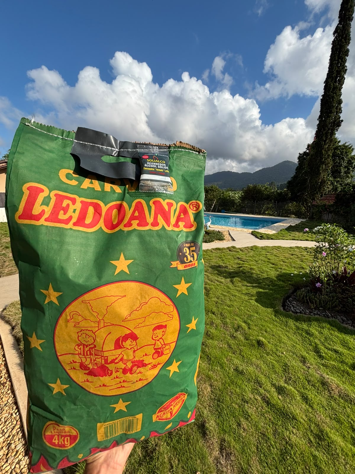 Carvão vegetal 4kg